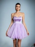 Ärmelloses Party-Schlauchkleid in Mini-A-Linie