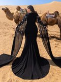 Plus Opulent Rhinestone-Embellished Evening Gown – Luxury Dress for Red Carpet Galas, Theater Premieres & Luxury Events