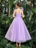 Midi Romantic Tulle Gown – Elegant Dress for Garden Weddings, Charity Galas & Summer Soirées