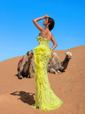 Luxury Beaded Appliqué Gown with Intricate Embellishments – Evening Gown for Galas, Weddings & Luxury Events