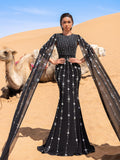 Opulent Rhinestone-Embellished Evening Gown – Luxury Dress for Red Carpet Galas, Theater Premieres & Luxury Events