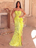 Luxury Beaded Appliqué Gown with Intricate Embellishments – Evening Gown for Galas, Weddings & Luxury Events